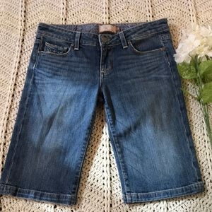 Paige denim capris shorts size 28